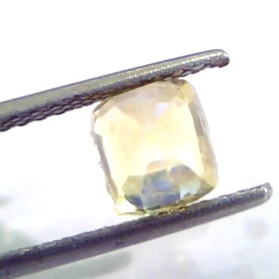 2.56 Ct Unheated Untreated Natural Ceylon Yellow Sapphire/Pukhraj
