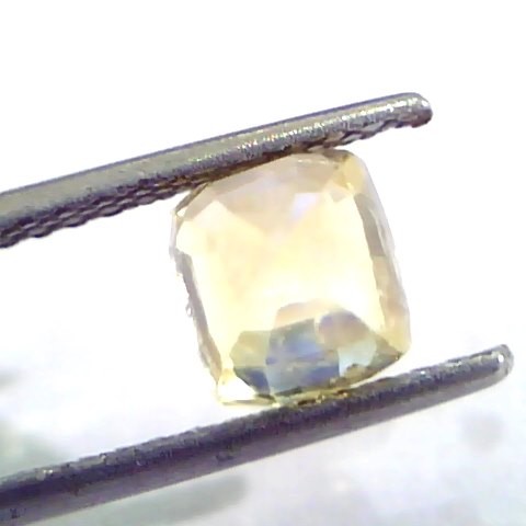 2.56 Ct Unheated Untreated Natural Ceylon Yellow Sapphire/Pukhraj