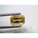 2.56 Ct IGI Certified Unheated Untreated Natural Ceylon Yellow Sapphire AAAAA