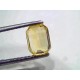 2.56 Ct IGI Certified Unheated Untreated Natural Ceylon Yellow Sapphire AAAAA