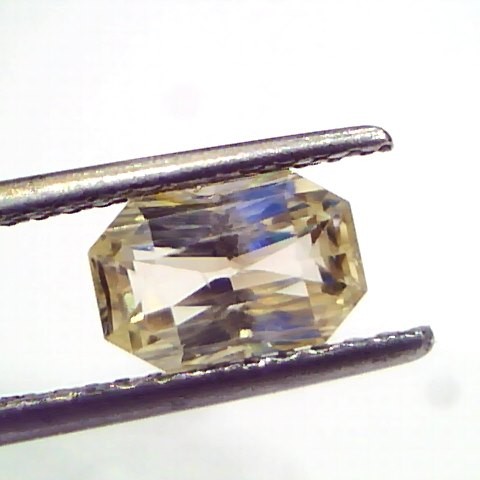 2.57 Ct Unheated Untreated Natural Ceylon Yellow Sapphire Gems