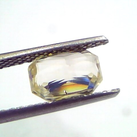 2.57 Ct Unheated Untreated Natural Ceylon Yellow Sapphire Gems