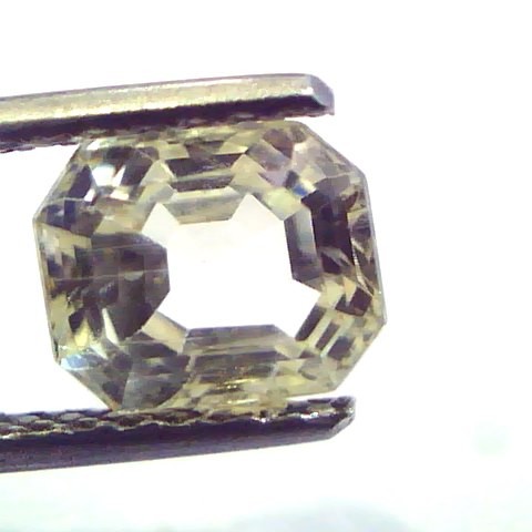 2.62 Ct Unheated Untreated Natural Ceylon Yellow Sapphire/Pukhraj