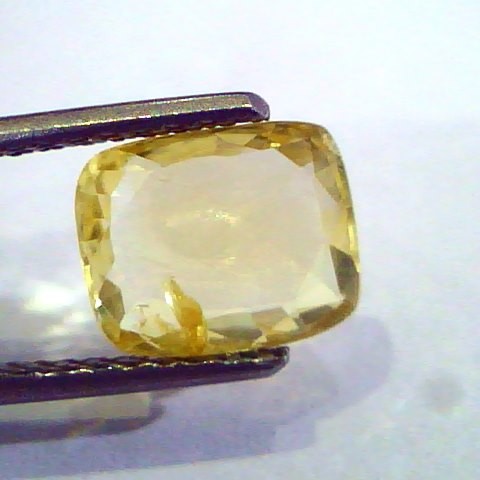 2.65 Ct 4.5 ratti Unheated Untreated Natural Ceylon Yellow Pukhraj