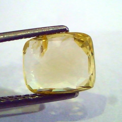 2.65 Ct 4.5 ratti Unheated Untreated Natural Ceylon Yellow Pukhraj