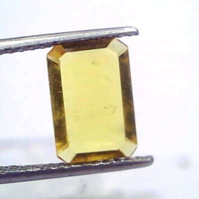 2.65 Ct Natural Yellow Sapphire Pukhraj Jupiter Gemstone(Heated)