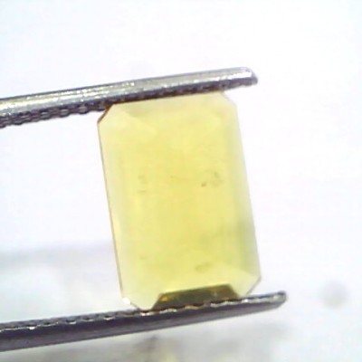 2.65 Ct Natural Yellow Sapphire Pukhraj Jupiter Gemstone(Heated)