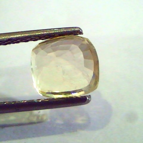 2.66 Ct 4.5 ratti Unheated Untreated Natural Ceylon Yellow Sapphire