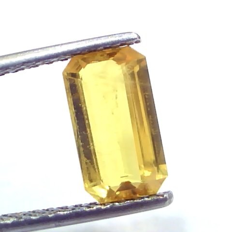 2.67 Ct Natural Yellow Sapphire Pukhraj Jupiter Gemstone (Heated)