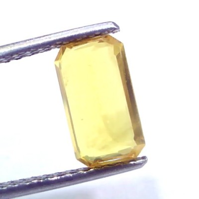 2.67 Ct Natural Yellow Sapphire Pukhraj Jupiter Gemstone (Heated)