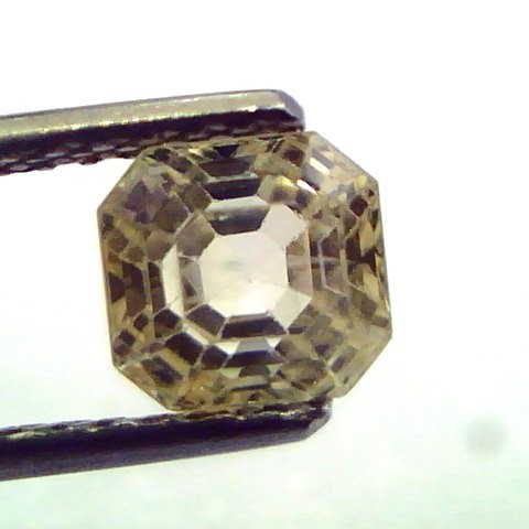 2.73 Ct Unheated Untreated Natural Ceylon Yellow Sapphire/Pukhraj