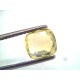 2.76 Ct IGI Certified Unheated Untreated Natural Ceylon Yellow Sapphire
