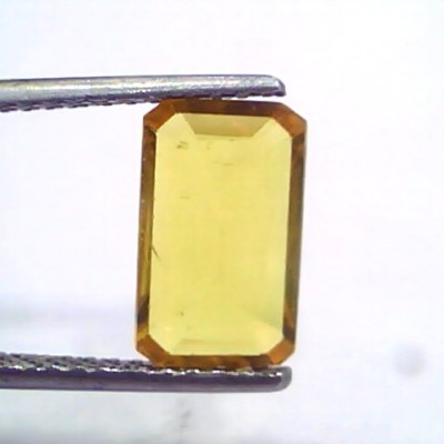 2.81 Ct Natural Yellow Sapphire Pukhraj Jupiter Gemstone(Heated)