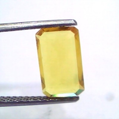 2.81 Ct Natural Yellow Sapphire Pukhraj Jupiter Gemstone(Heated)