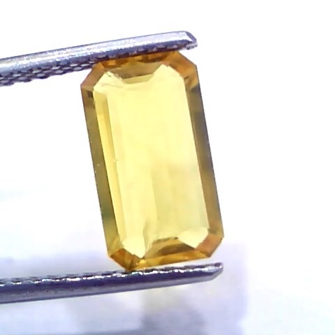 2.82 Ct Natural Yellow Sapphire Pukhraj Jupiter Gemstone (Heated)