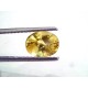 2.96 Ct Unheated Untreated Natural Ceylon Yellow Sapphire Pukhraj