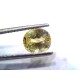3.00 Ct IGI Certified Unheated Untreated Natural Ceylon Yellow Sapphire