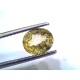 3.00 Ct IGI Certified Unheated Untreated Natural Ceylon Yellow Sapphire