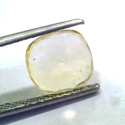 3.00 Ct Unheated Untreated Natural Ceylon Yellow Sapphire Gems