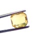 3.00 Ct IGI Certified Unheated Untreated Natural Ceylon Yellow Sapphire AAA