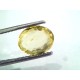 3.01 Ct IGI Certified Unheated Untreated Natural Ceylon Yellow Sapphire