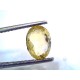 3.02 Ct IGI Certified Unheated Untreated Natural Ceylon Yellow Sapphire