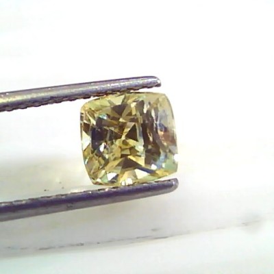 3.03 Ct 5 Ratti Unheated Untreated Natural Ceylon Yellow Sapphire