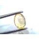 3.02 Ct IGI Certified Unheated Untreated Natural Ceylon Yellow Sapphire