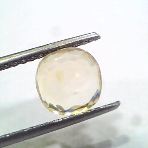 3.04 Ct Unheated Untreated Natural Ceylon Yellow Sapphire Gems