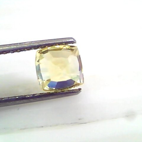 3.03 Ct 5 Ratti Unheated Untreated Natural Ceylon Yellow Sapphire