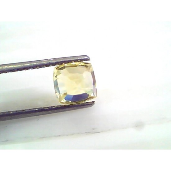 3.03 Ct 5 Ratti Unheated Untreated Natural Ceylon Yellow Sapphire