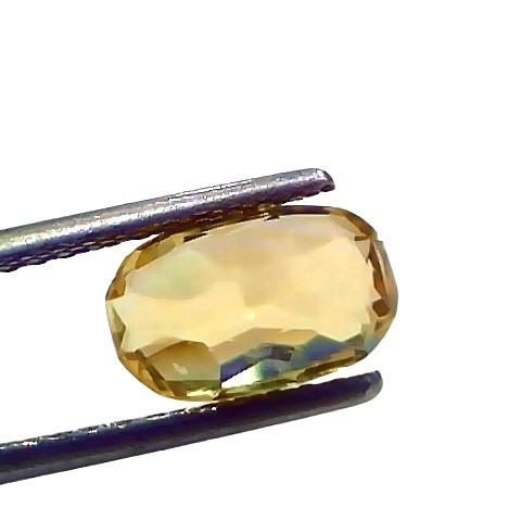 3.02 Ct IGI Certified Unheated Untreated Natural Ceylon Yellow Sapphire AAA 3.02 Ct IGI Certified Unheated Untreated Natural Ceylon Yellow Sapphire AAA