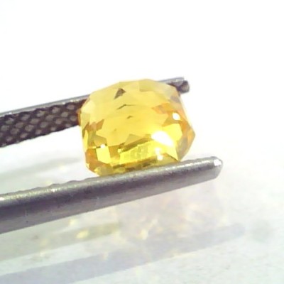 3.01 Ct 5 Ratti Untreated Natural Ceylon Yellow Sapphire Gemstones