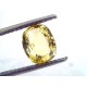 3.04 Ct IGI Certified Unheated Untreated Natural Ceylon Yellow Sapphire
