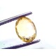 3.04 Ct IGI Certified Unheated Untreated Natural Ceylon Yellow Sapphire