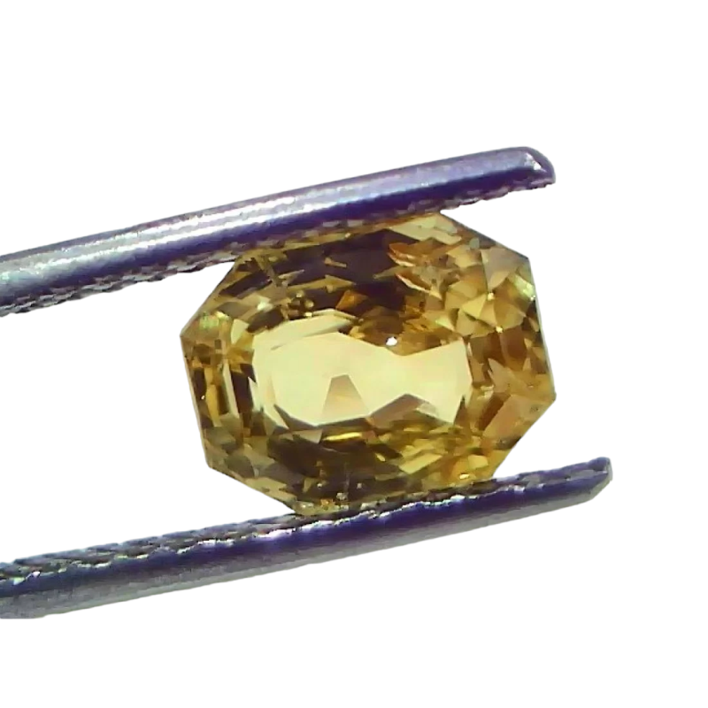3.05 Ct IGI Certified Unheated Untreated Natural Ceylon Yellow Sapphire AAAAA 3.05 Ct IGI Certified Unheated Untreated Natural Ceylon Yellow Sapphire AAAAA