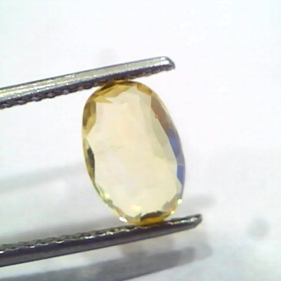 3.05 Ct Unheated Untreated Natural Ceylon Yellow Sapphire Gems