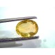 3.06 Ct Unheated Untreated Natural Ceylon Yellow Sapphire Pukhraj Gems