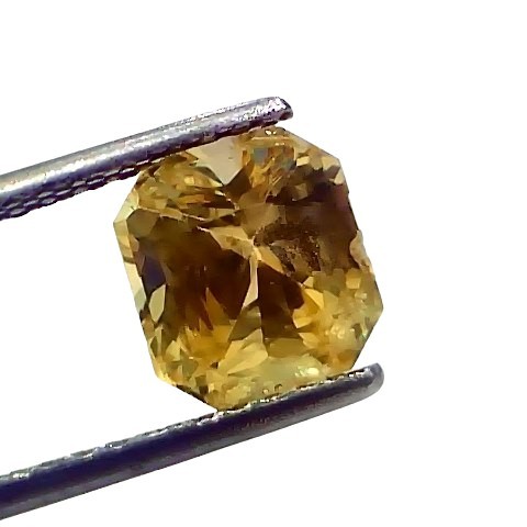 3.05 Ct IGI Certified Unheated Untreated Natural Ceylon Yellow Sapphire AAAA 3.05 Ct IGI Certified Unheated Untreated Natural Ceylon Yellow Sapphire AAAA