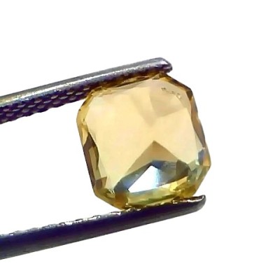 3.05 Ct IGI Certified Unheated Untreated Natural Ceylon Yellow Sapphire AAAA 3.05 Ct IGI Certified Unheated Untreated Natural Ceylon Yellow Sapphire AAAA