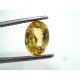 3.06 Ct IGI Certified Unheated Untreated Natural Ceylon Yellow Sapphire