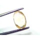 3.07 Ct IGI Certified Unheated Untreated Natural Ceylon Yellow Sapphire