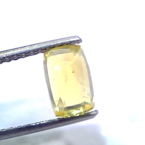 3.08 Ct Certified Unheated Untreated Natural Ceylon Yellow Sapphire