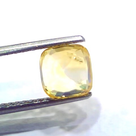 3.09 Ct Unheated Untreated Natural Ceylon Yellow Sapphire Gems AAA