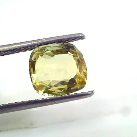 3.11 Ct 5.25 Ratti Unheated Untreated Natural Ceylon Yellow Sapphire