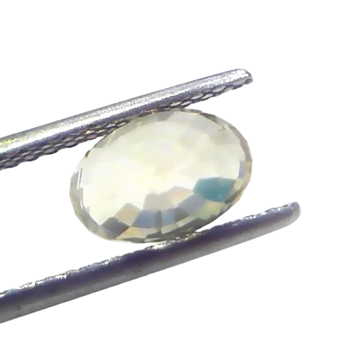 3.11 Ct Certified Unheated Untreated Natural Ceylon Yellow Sapphire 3.11 Ct Certified Unheated Untreated Natural Ceylon Yellow Sapphire