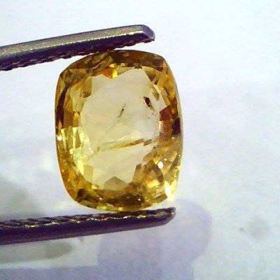 3.11 Ct 5.25 Ratti Unheated Untreated Natural Ceylon Yellow Sapphire