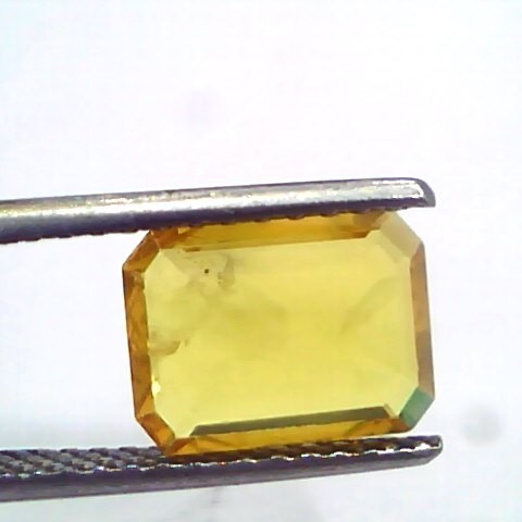 3.17 Ct Natural Yellow Sapphire Pukhraj Jupiter Gemstone(Heated)