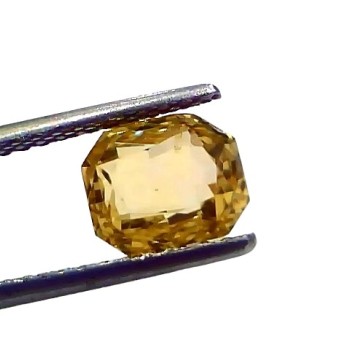 3.13 Ct IGI Certified Unheated Untreated Natural Ceylon Yellow Sapphire AAAA 3.13 Ct IGI Certified Unheated Untreated Natural Ceylon Yellow Sapphire AAAA