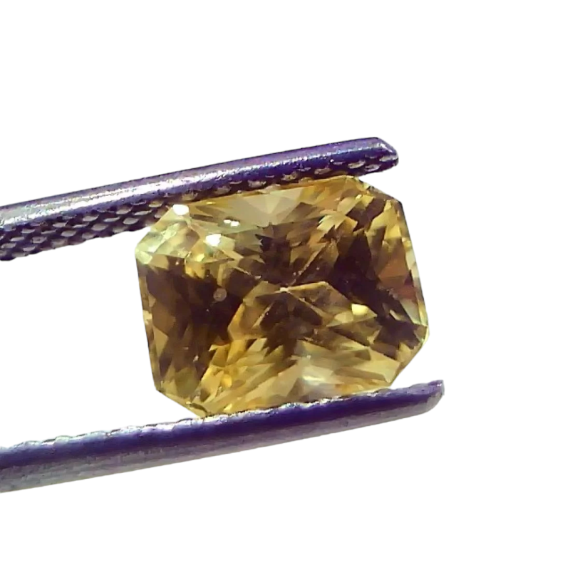 3.15 Ct IGI Certified Unheated Untreated Natural Ceylon Yellow Sapphire AAAAA 3.15 Ct IGI Certified Unheated Untreated Natural Ceylon Yellow Sapphire AAAAA